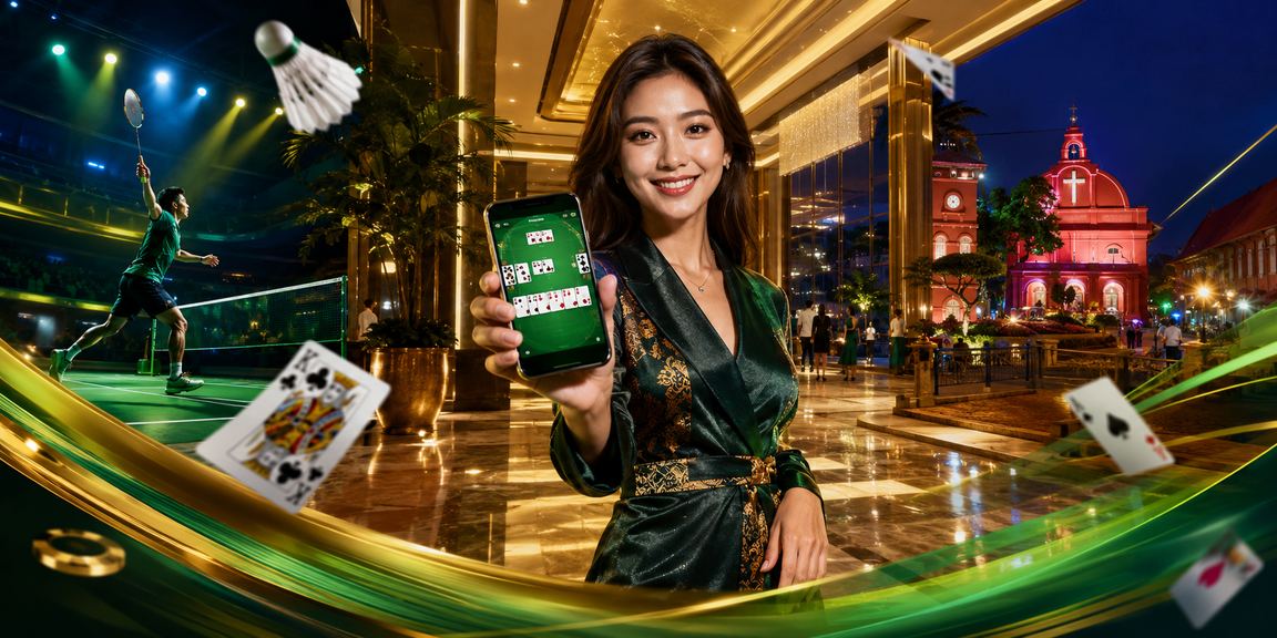 Permainan hiburan Melaka gaya tempatan dalam ekosistem lcv1